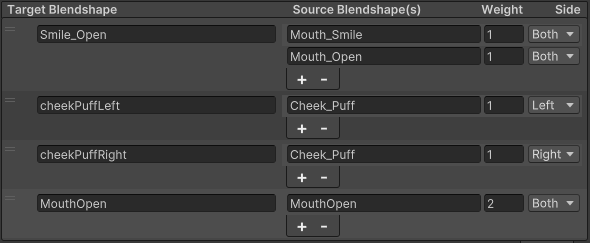 translation preset ui